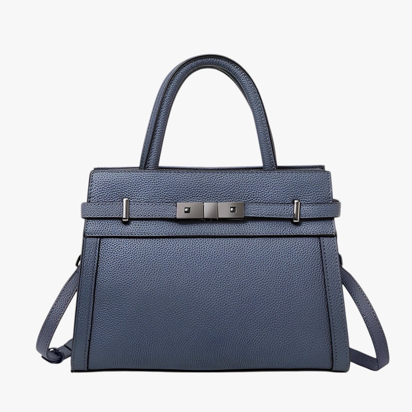 ZARIYA | SCHULTERTASCHE IM KLASSISCHEN LOOK MIT METALLDETAILS