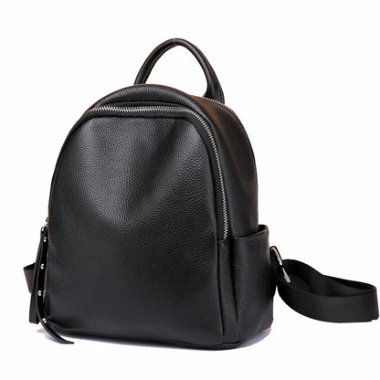 RAVEN MINI RUCKSACK AUS PU-LEDER IN SCHWARZ