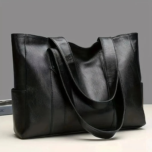 MAELYN SCHULTERTASCHE – KLASSISCHE CARRYALL AUS PU-LEDER
