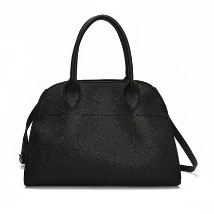 SALOME DESIGNER-HANDTASCHE MIT GRIFF & LYCHÉE-STRUKTUR