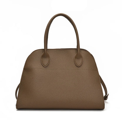SALOME DESIGNER-HANDTASCHE MIT GRIFF & LYCHÉE-STRUKTUR