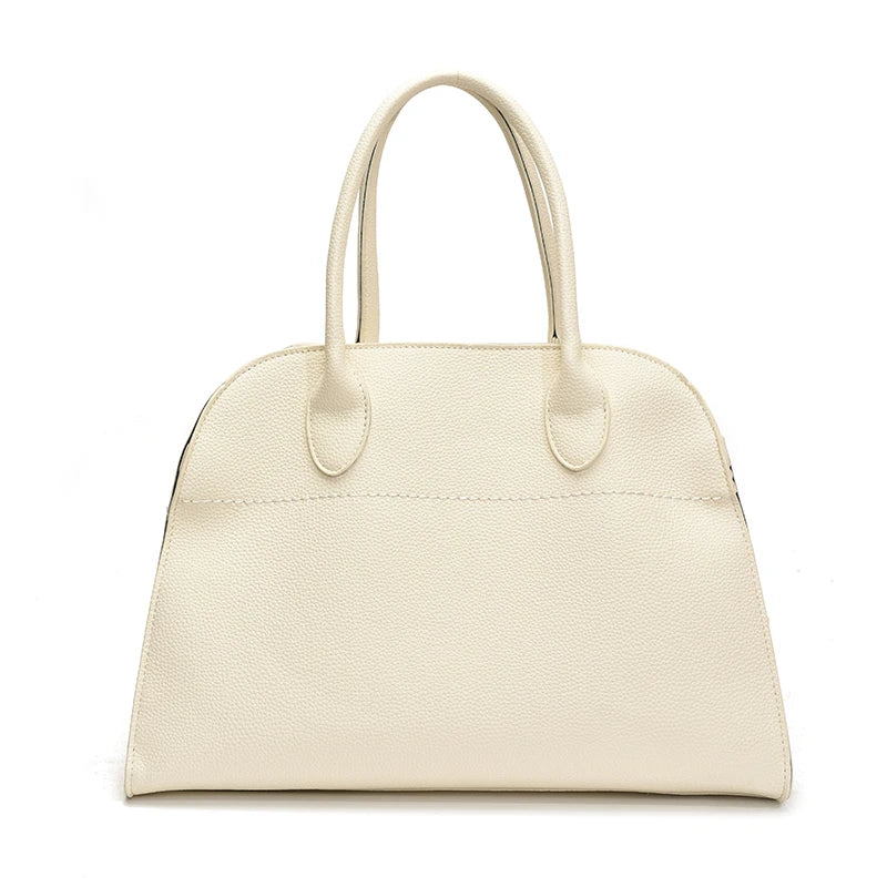SALOME DESIGNER-HANDTASCHE MIT GRIFF & LYCHÉE-STRUKTUR