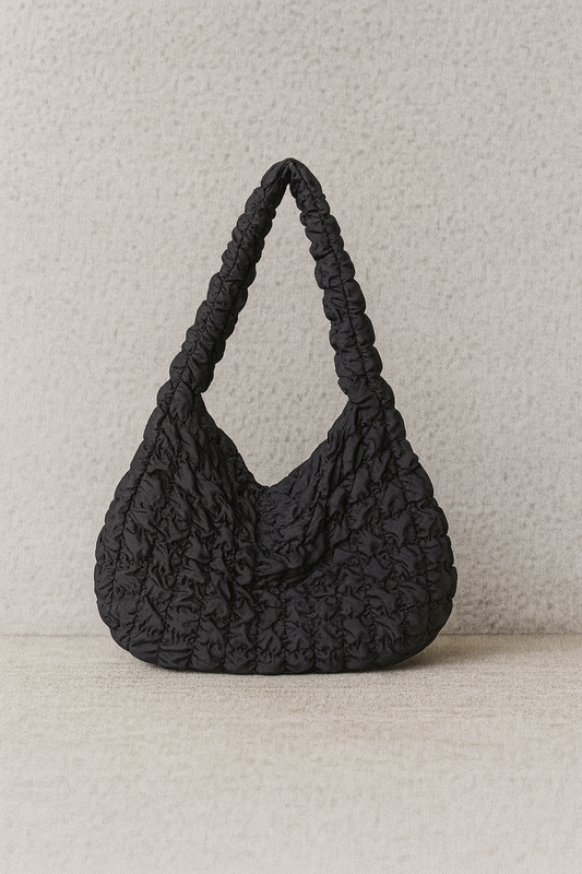 MAIRÉN PLISSIERTE SCHULTERTASCHE MIT GROSSER KAPAZITÄT