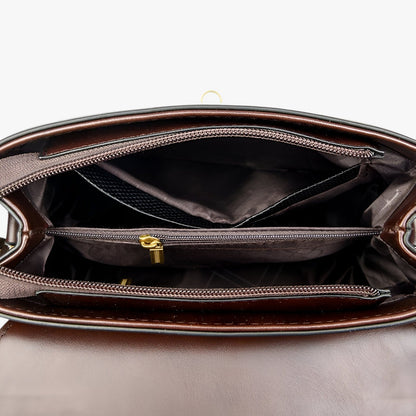 ARABELLA SCHULTERTASCHE IM MINI-VINTAGE LOOK MIT GOLDDETAILS