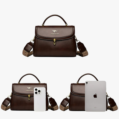 ARABELLA SCHULTERTASCHE IM MINI-VINTAGE LOOK MIT GOLDDETAILS