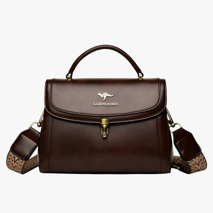ARABELLA SCHULTERTASCHE IM MINI-VINTAGE LOOK MIT GOLDDETAILS