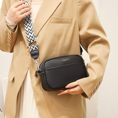 AYLINA UMHÄNGETASCHE – CROSSBODY BAG MIT BREITEM GURT