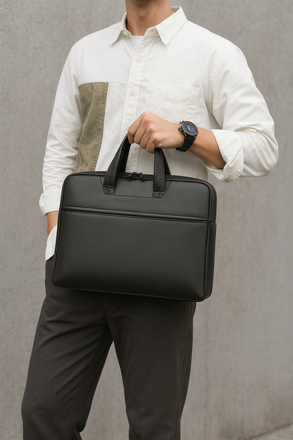 BENEDIKT LEDER AKTENTASCHE MIT LAPTOPFACH