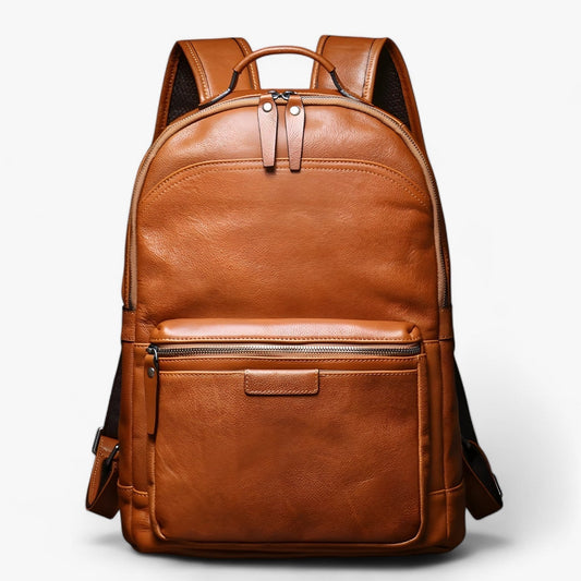 DIOGO LAPTOP-RUCKSACK AUS ECHTLEDER IN BRAUN