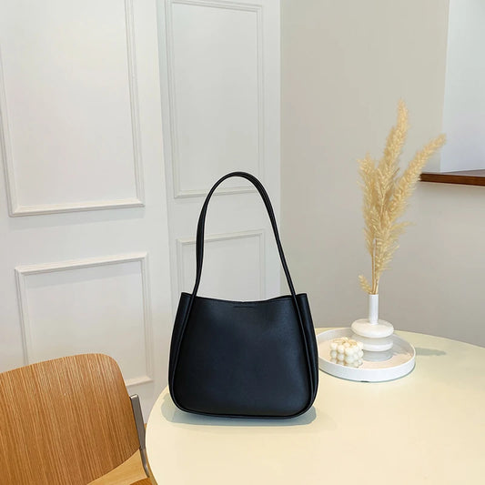 YOGODINS SCHULTERTASCHE – KLASSISCHE UNTERARMTASCHE AUS PU-LEDER