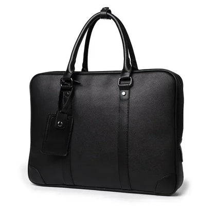 LEONARDO | LAPTOPTASCHE AUS WEICHEM PU LEDER FÜR HERREN