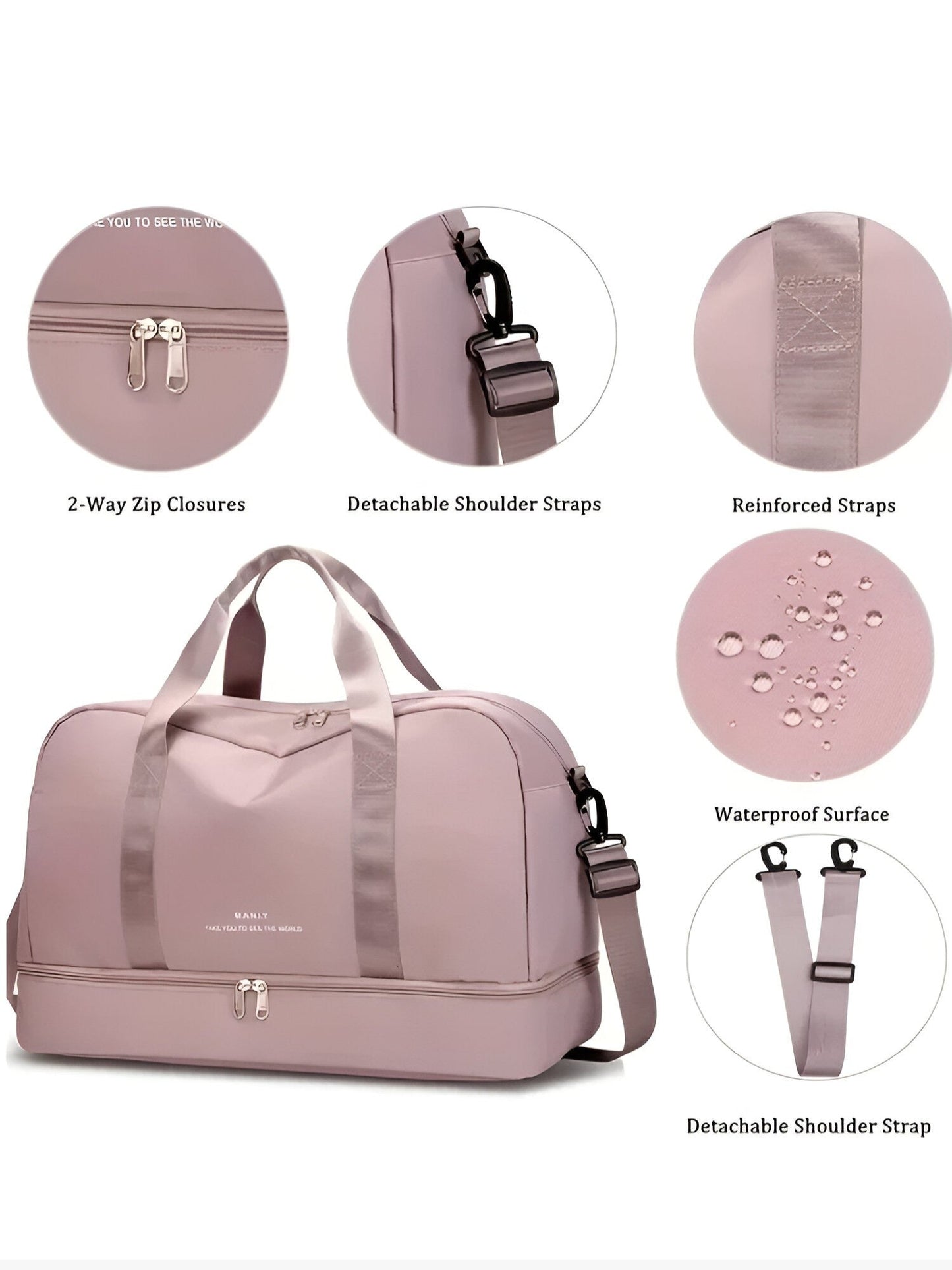 YSABEL REISETASCHE – SPORTLICHER WEEKENDER MIT NASSFACH