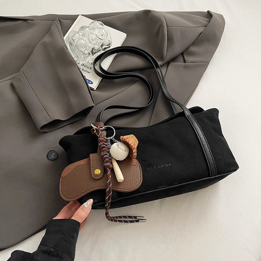BENE SCHULTERTASCHE AUS CANVAS FÜR DEN ALLTAG