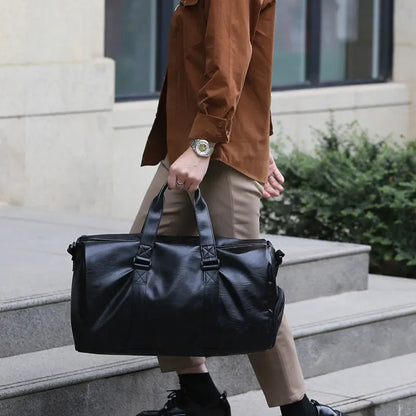 MONACO | REISETASCHE AUS PU LEDER FÜR HERREN UND DAMEN – SPORT & WEEKENDER