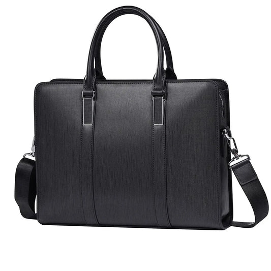 LUGANO LEDER-AKTENTASCHE MIT ZAHLENSCHLOSS – ELEGANT & SICHER