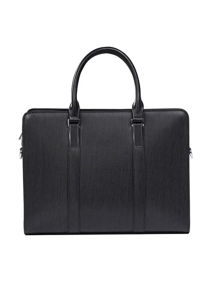 LUGANO LEDER-AKTENTASCHE MIT ZAHLENSCHLOSS – ELEGANT & SICHER