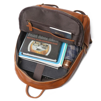 MENDOZA LAPTOPRUCKSACK – ELEGANTER HERREN-RUCKSACK AUS LEDEROPTIK