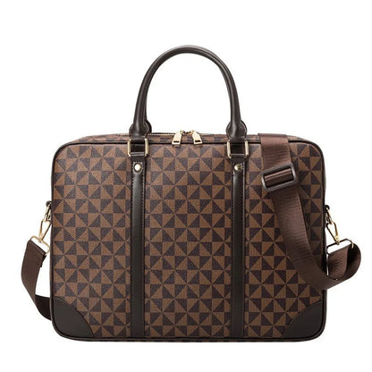 MILANO LUXUS AKTENTASCHE AUS PU LEDER FÜR HERREN