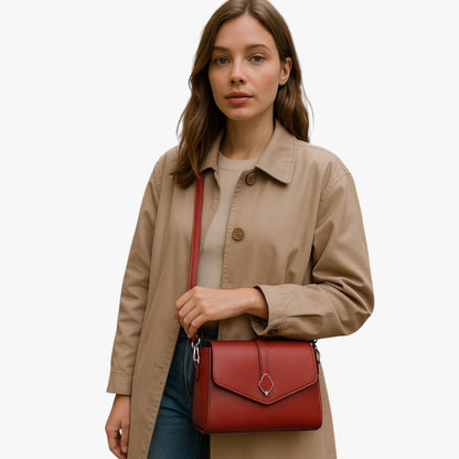SAVONA SCHULTERTASCHE IM CROSSBODY-STIL FÜR CITY UND EVENTS