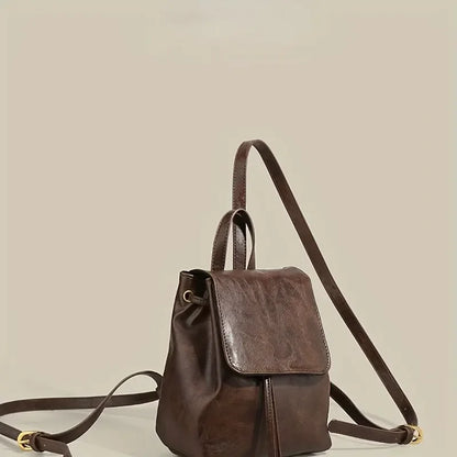 VALENCIA MINI RUCKSACK – LEDERRUCKSACK IM RETRO-STIL FÜR DAMEN