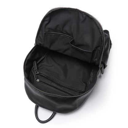 LEANDRO RUCKSACK AUS ECHTLEDER IN SCHWARZ