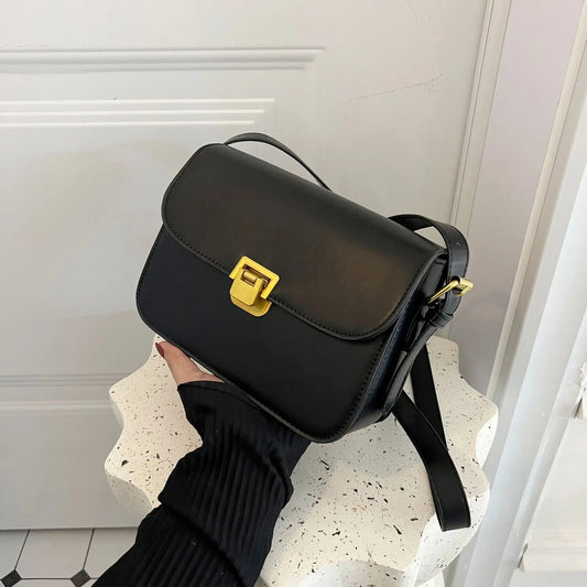 LAINA UMHÄNGETASCHE – QUADRATISCHE MINI-SHOULDERBAG AUS PU-LEDER