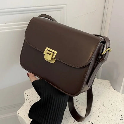 LAINA UMHÄNGETASCHE – QUADRATISCHE MINI-SHOULDERBAG AUS PU-LEDER