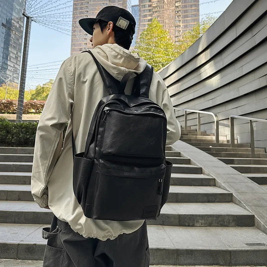 DARIEL LAPTOP-RUCKSACK – ELEGANTER HERRENRUCKSACK AUS KUNSTLEDER