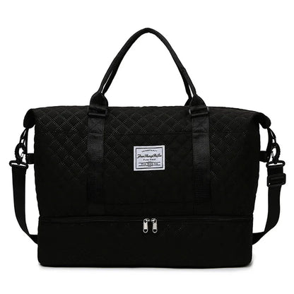 TALLINN REISETASCHE AUS NYLON – UNISEX DUFFLE BAG MIT NASSFACH