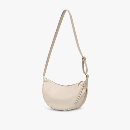 MIREYA SCHULTERTASCHE – HALBMOND-TASCHE MIT URBANEM CHARME