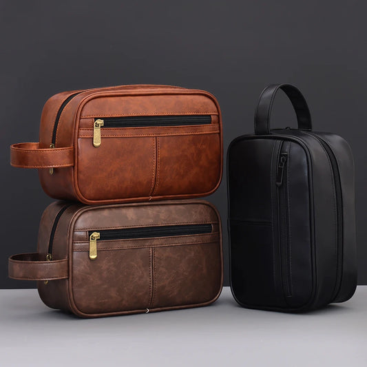 GENUA KULTURTASCHE AUS LEDER – ELEGANTE REISE- & AUFBEWAHRUNGSTASCHE