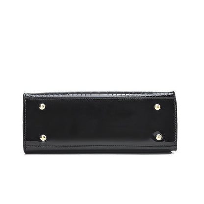 MELINDA KROKODILTASCHE – LUXURIÖSE HANDTASCHE MIT GLANZ-FINISH