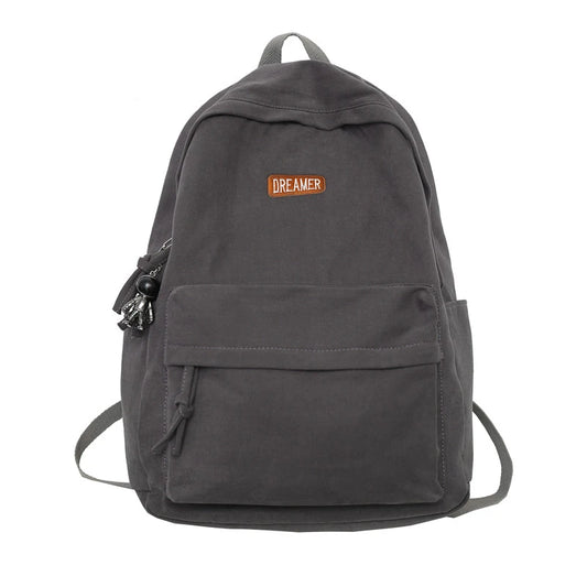 MOHAVI RUCKSACK – LÄSSIGER CANVAS LAPTOPRUCKSACK FÜR JUGEND & UNI