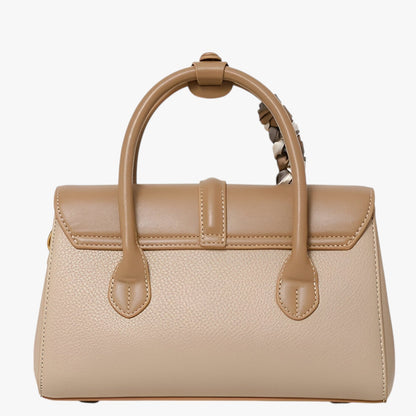 PALERMO SCHULTERTASCHE MIT HALSTUCH UND GOLDENER SCHNALLE