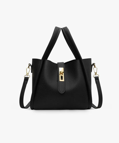 CARMELA SCHULTERTASCHE – ELEGANTE TASCHE MIT SCHLOSSDETAIL