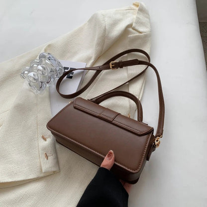 TISHA VINTAGE-SHOULDERBAG – KOMPAKTE RETRO-SCHULTERTASCHE MIT RIEMEN