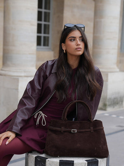 VANORA SATCHEL-TASCHE – KLASSISCHES DESIGN MIT LEDERLOOK & STATEMENT-VIBE
