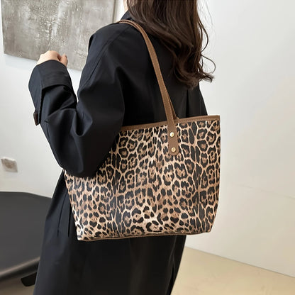 BARLETA SHOPPERTASCHE – LEOPRINT & KLEINE INNENTASCHE