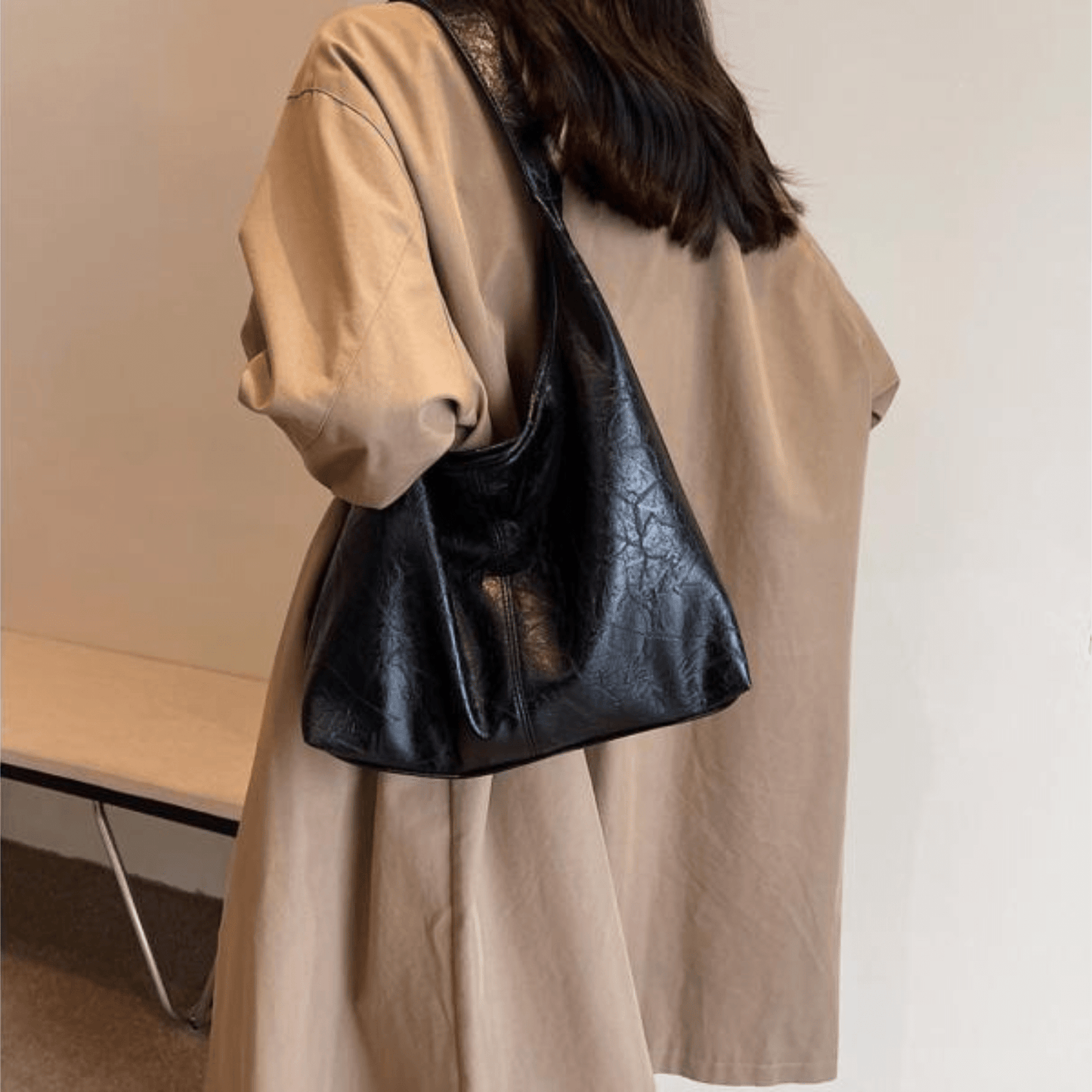 YLONA UMHÄNGETASCHE – VINTAGE-SCHULTERTASCHE MIT VIEL STAURAUM