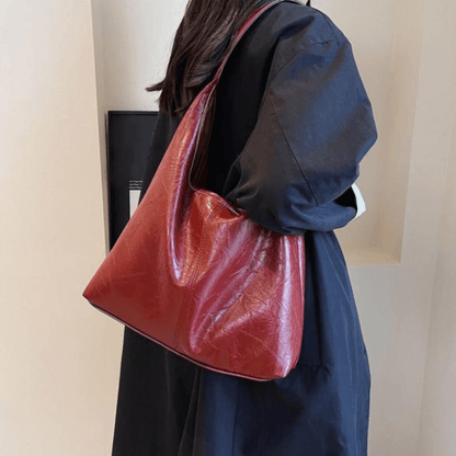YLONA UMHÄNGETASCHE – VINTAGE-SCHULTERTASCHE MIT VIEL STAURAUM