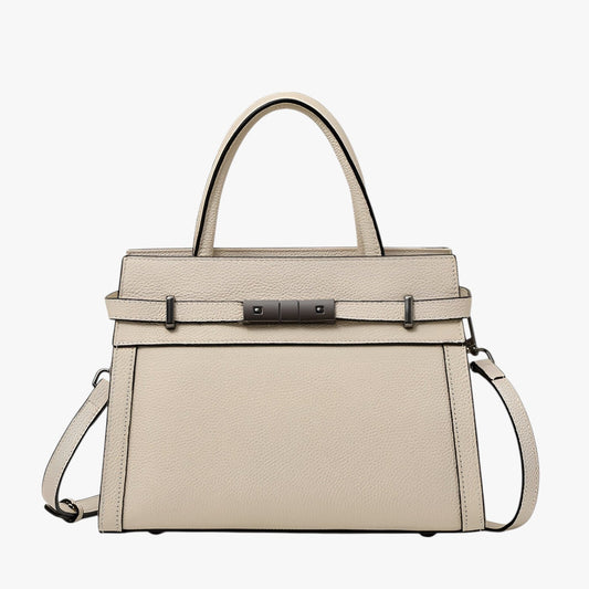 ZARIYA | SCHULTERTASCHE IM KLASSISCHEN LOOK MIT METALLDETAILS