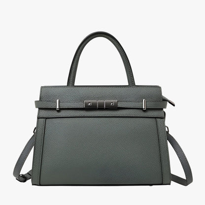 ZARIYA | SCHULTERTASCHE IM KLASSISCHEN LOOK MIT METALLDETAILS